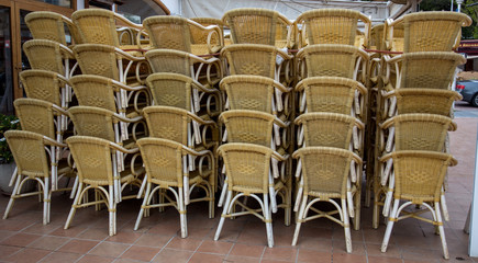 decorative wooden chairs