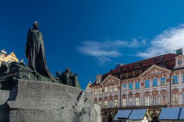 Jan Hus Memorial in Prague
