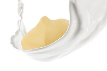 Macadamia Nut With Milk Splash