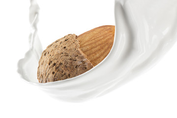 Almond With Milk Splash