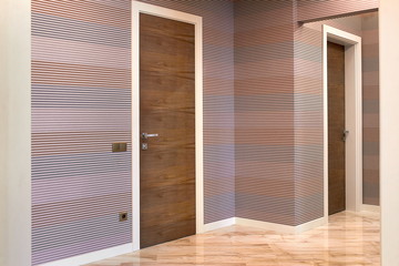 wooden interior doors of high quality, interior design