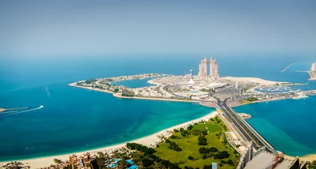 Selbstklebende Fototapete Abu Dhabi Insel Marina Mall in Abu Dhabi