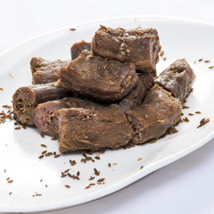 Spicy duck neck