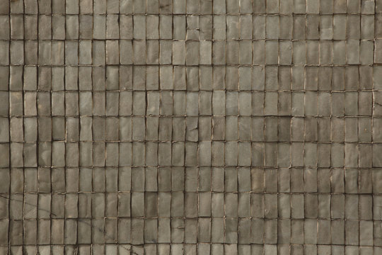 Ceramic facade tiles.