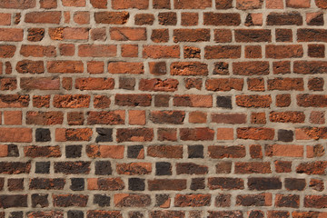 Old brick wall. Background texture