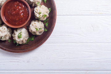 Georgian dumplings khinkali