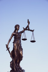 Legal law concept image. Scales of justice.