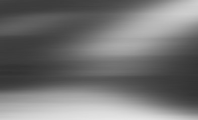 Dark gray and white background, brushed metal texture