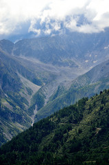 View of italian mountains