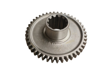 gear transmission of the third transmission on an isolated white background