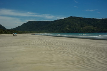 Vacation, beach and sea (Praia da Fazenda - Ubatuba - São Paulo)