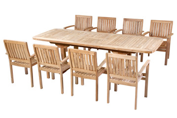 Teak garden furniture, teak wood furniture, outdoor furniture set