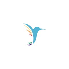 logo bird  abstract