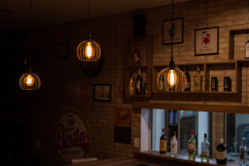 Naklejka premium lamps