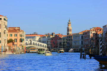 batiments et architectures de la ville de Venise en Italie