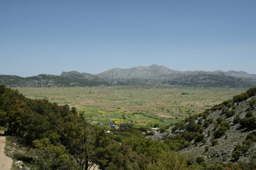 Fototapeta na wymiar Plateau of Lassithi