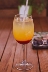 glass of orange juice