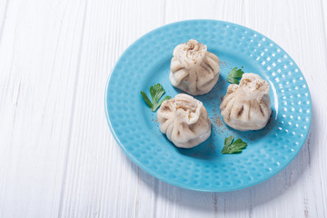 Georgian dumplings khinkali