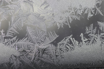 Frosted window pane