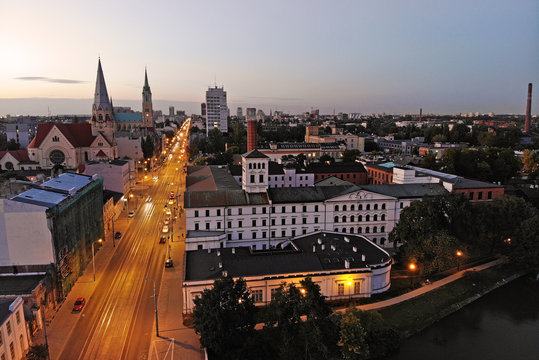 Fototapeta Łódź, Polska. Biała Fabryka.