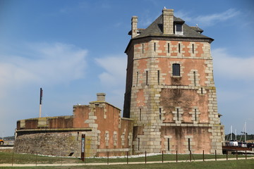 Fototapeta na wymiar Vauban Turm in Camaret-sur-Mer, Bretagne