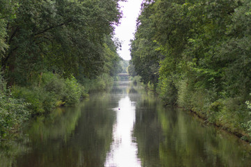 Ems Jade Kanal in Niedersachsen 