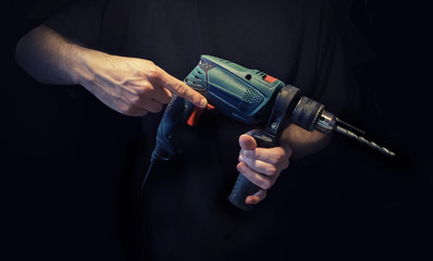 work with impact drill