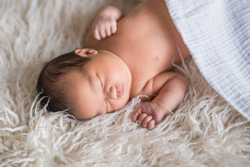 Sleeping Newborn Baby