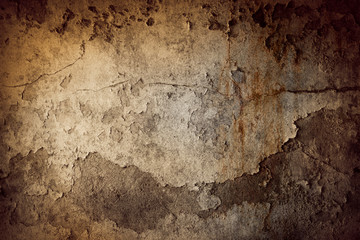 Obraz premium Brown grunge concrete background