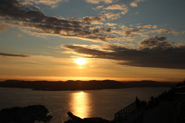atardecer