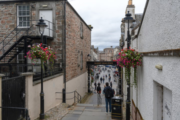 Victorian market view in Inverness