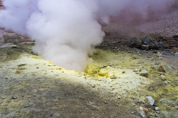 Schwefel Fumarole 