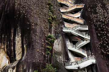 El Penol Rock in Antioquia, Colombia, South America
