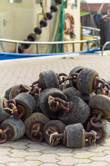 Fischkutter an der Nordseeküste 