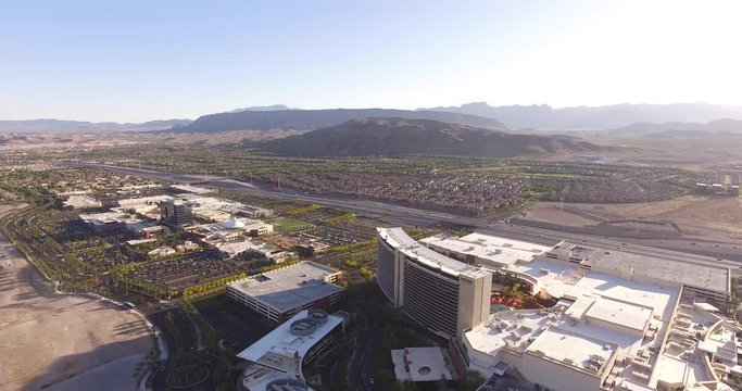 Red Rock Casino Aerial Footage, Summerlin Las Vegas