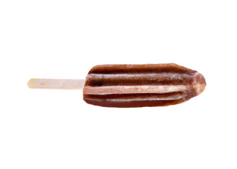 ice cream cola stick isolated on white background