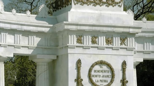 HEMICICLO A JUAREZ CDMX MEXICO CITY SHOT IN 4K 100FPS