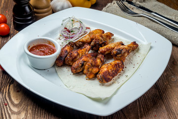 Buffalo chicken wings