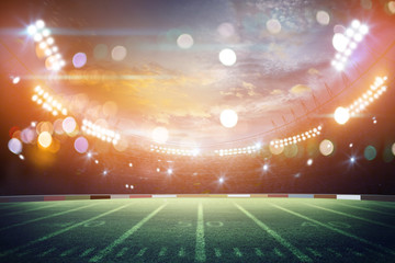 American Soccer Stadium 3d rendering © Kalawin