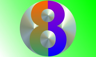 multicolor en 8