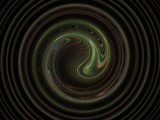 Futuristic digital 3d design art abstract background fractal illustration for meditation and decoration wallpaper