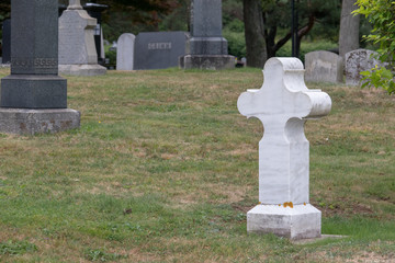 Titanic Grave Site Halifax Nova Scotia Canada, summer, no people, history, disaster.