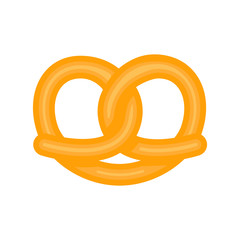 Isolated pretzel icon