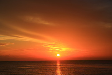 beautiful sunrise obeautiful sunrise on the sean the sea