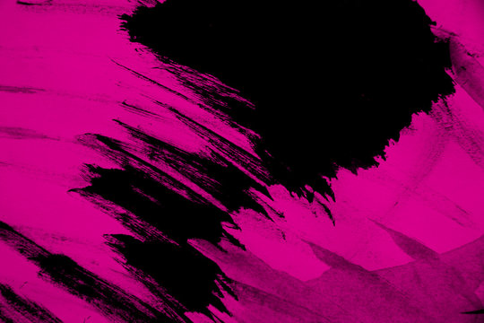 Pink And Black Paint Fashion Background Texture With Grunge Brush Strokes