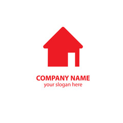 home logo design element, logo design template