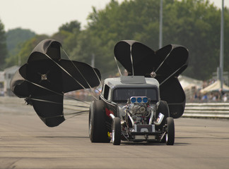 Nimrod Fuel Altered Car Slows After Drag Race Eddyville Raceway Park