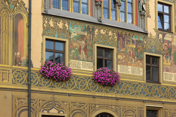 townhall of historical city ulm