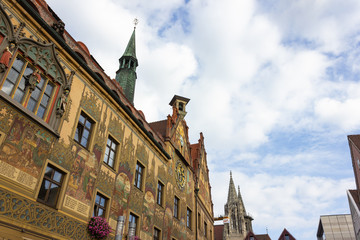 townhall of historical city ulm