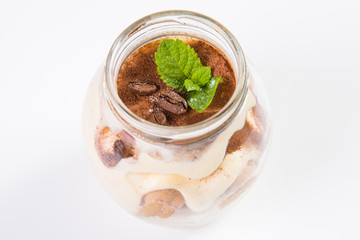 sweet tiramisu dessert